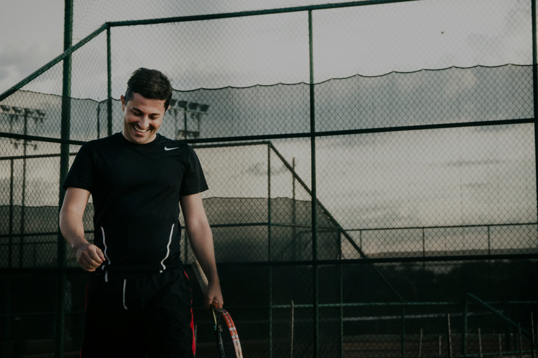 Imagem de um jogador de tennis